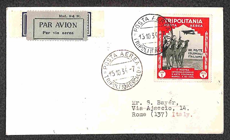 Italia / Regno / Vittorio Emanuele III / Aerogrammi