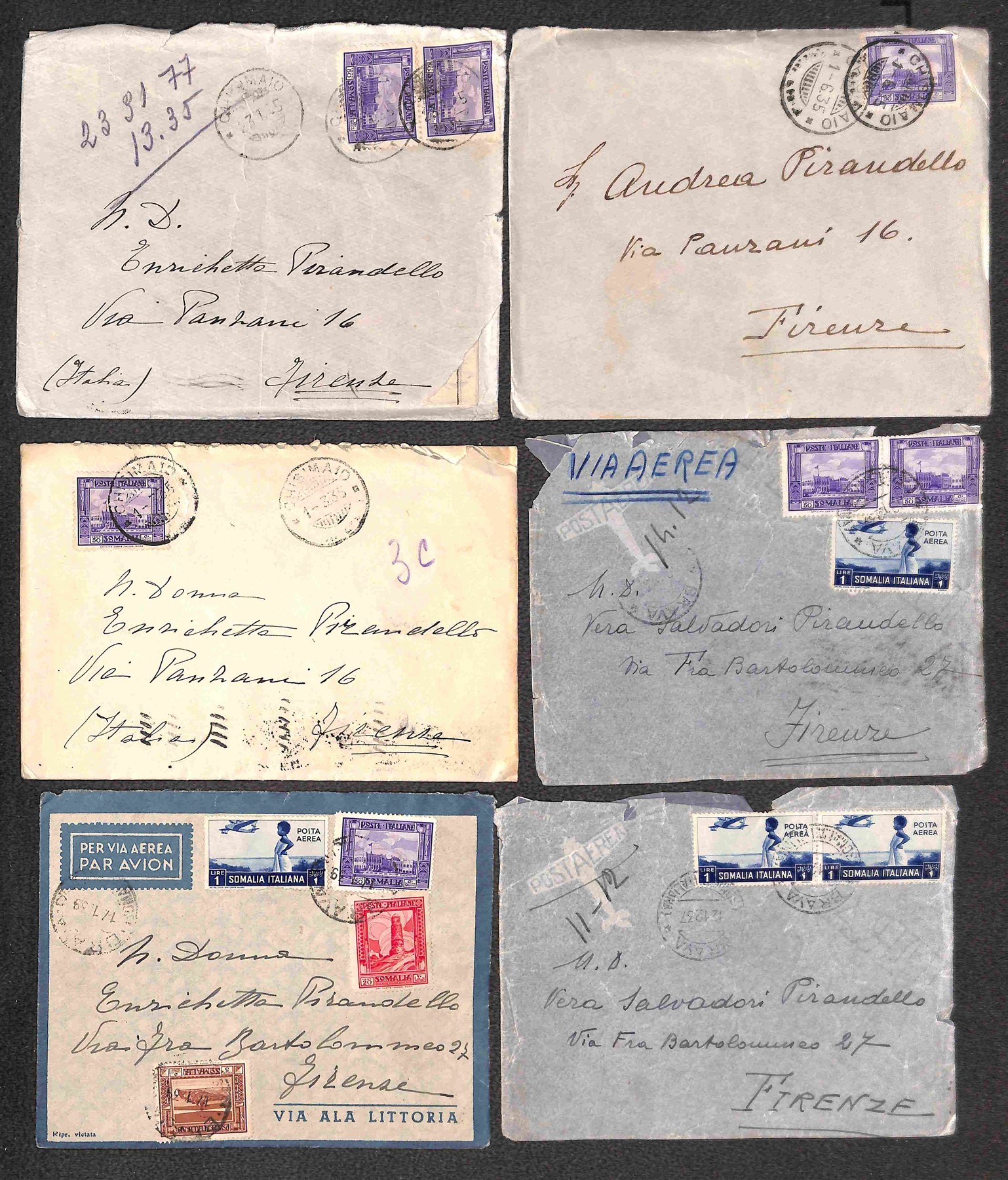 Italia / Colonie / Somalia / Posta Ordinaria