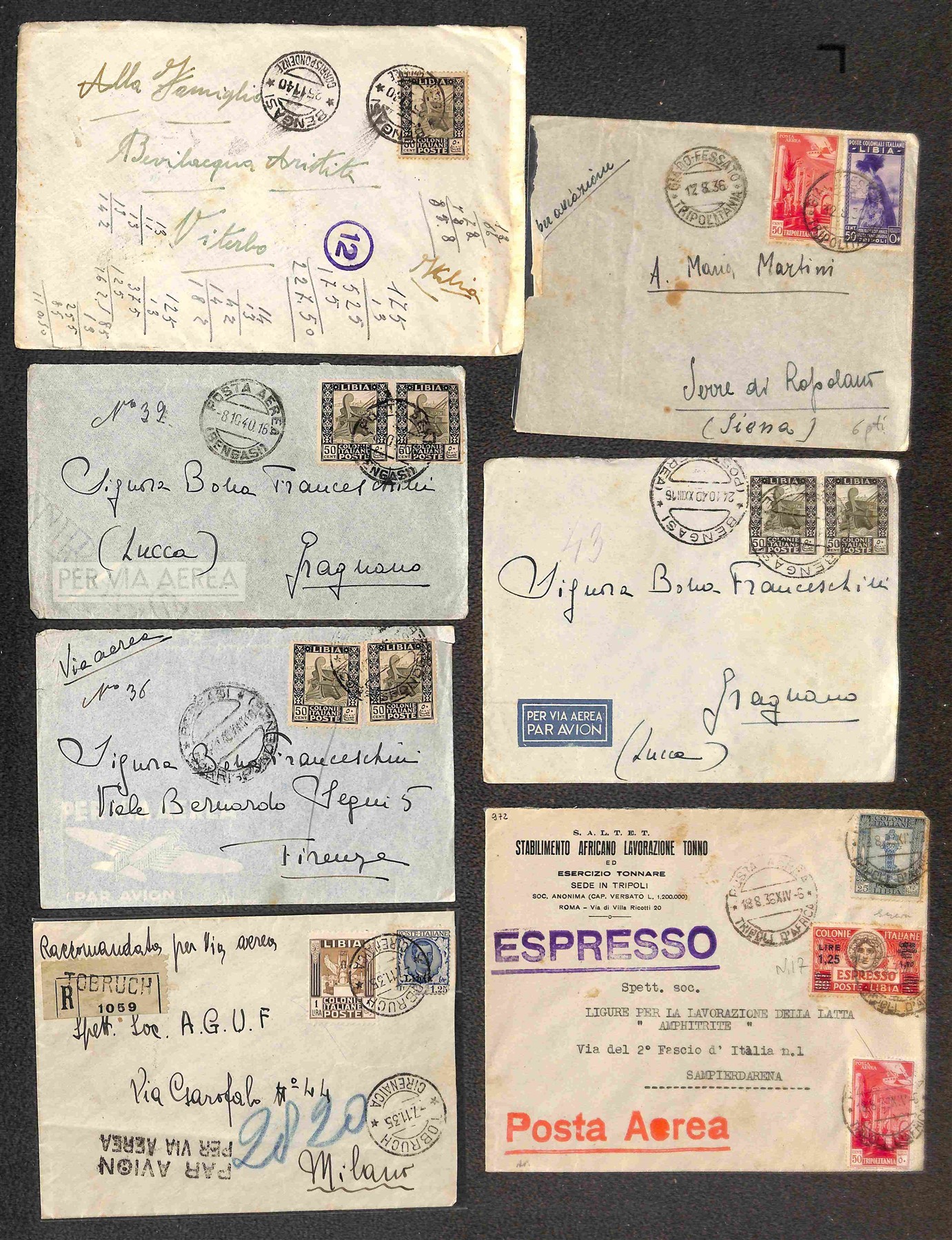 Italia / Colonie / Libia / Posta Ordinaria