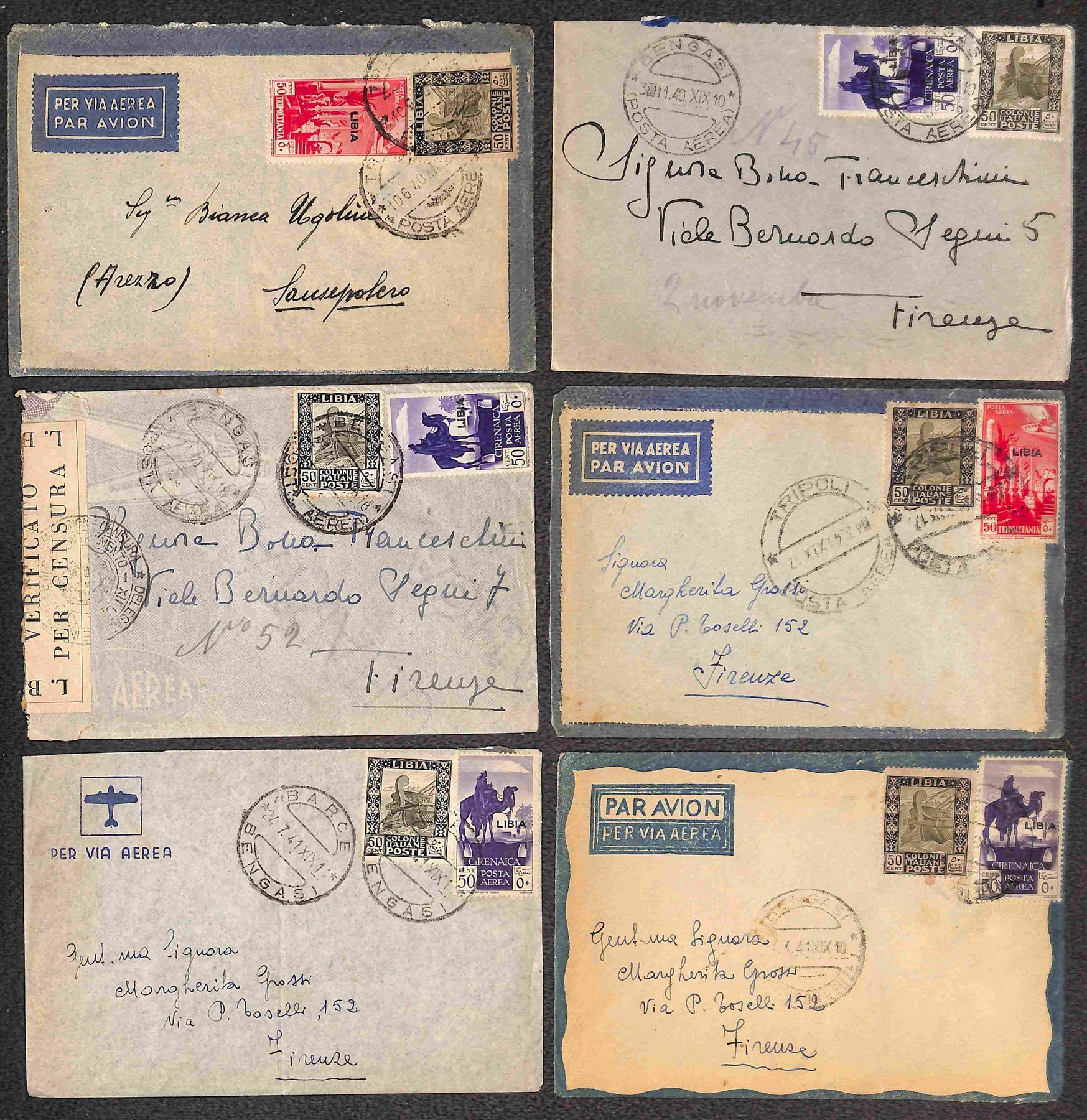 Italia / Colonie / Libia / Posta Ordinaria