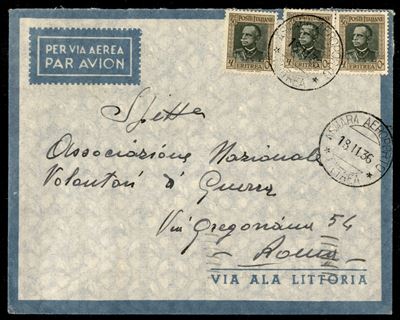 Italia / Colonie / Eritrea / Aerogrammi