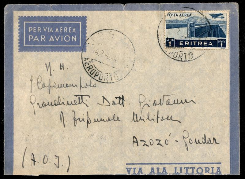 Italia / Colonie / Etiopia / Aerogrammi