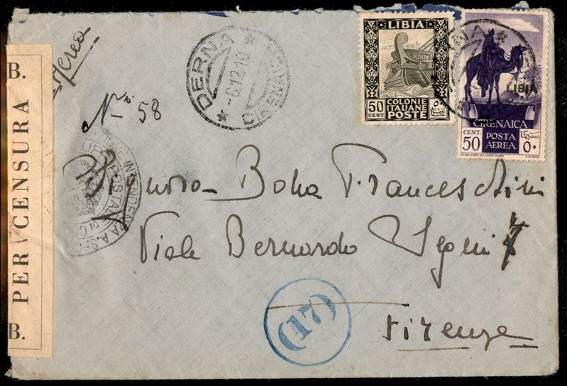 Italia / Colonie / Libia / Aerogrammi
