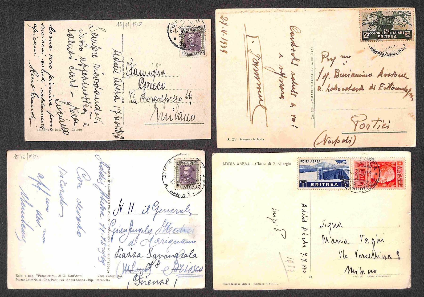 Italia / Colonie / Etiopia / Posta Ordinaria