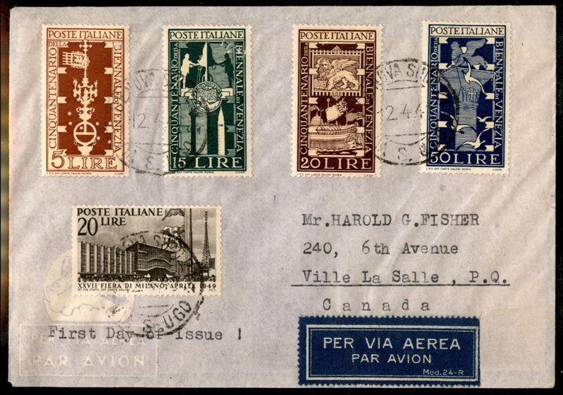 Italia / Repubblica / Aerogrammi