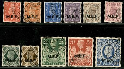 Italia / Occupazioni Straniere delle Colonie / Occupazione Britannica / M.e.f. / Posta Ordinaria