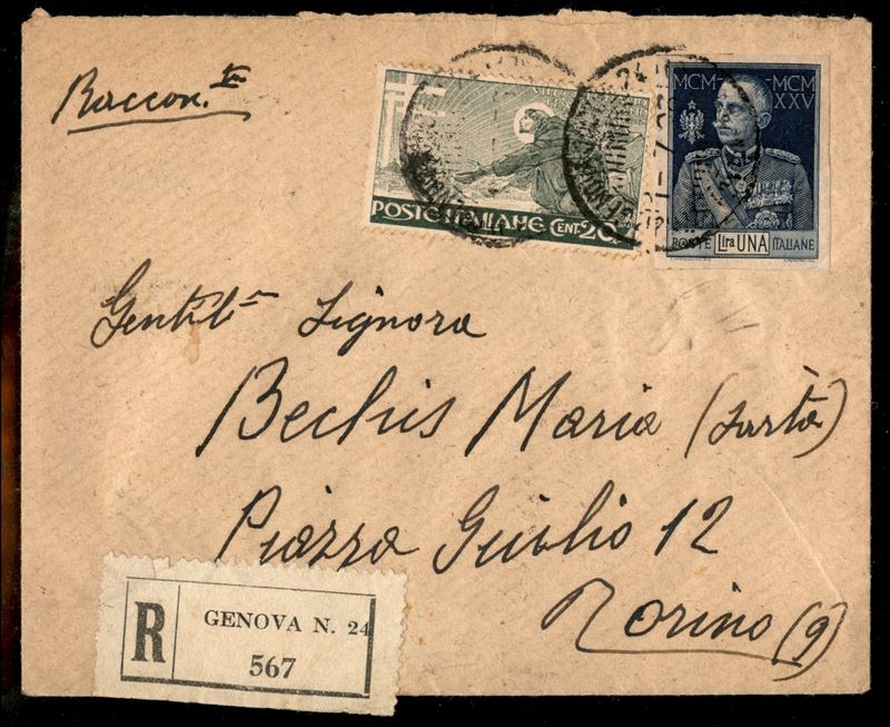 Italia / Regno / Vittorio Emanuele III / Posta Ordinaria + Aerea