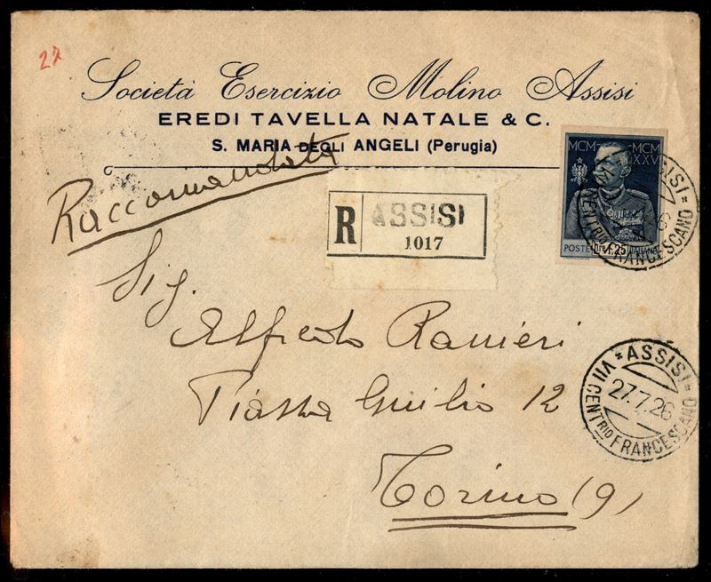 Italia / Regno / Vittorio Emanuele III / Posta Ordinaria