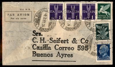 Italia / Regno / Vittorio Emanuele III / Aerogrammi