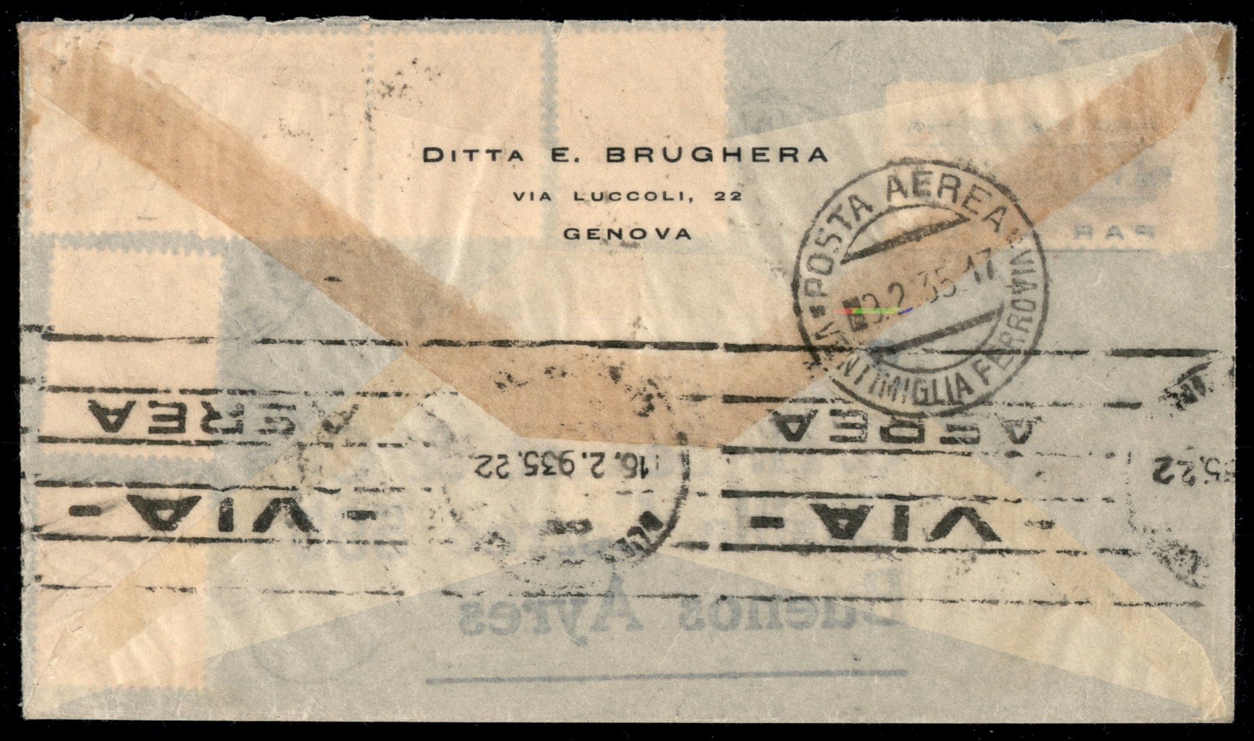 Italia / Regno / Vittorio Emanuele III / Aerogrammi