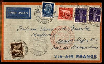 Italia / Regno / Vittorio Emanuele III / Aerogrammi