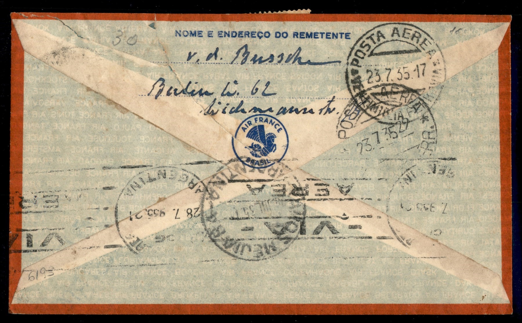 Italia / Regno / Vittorio Emanuele III / Aerogrammi