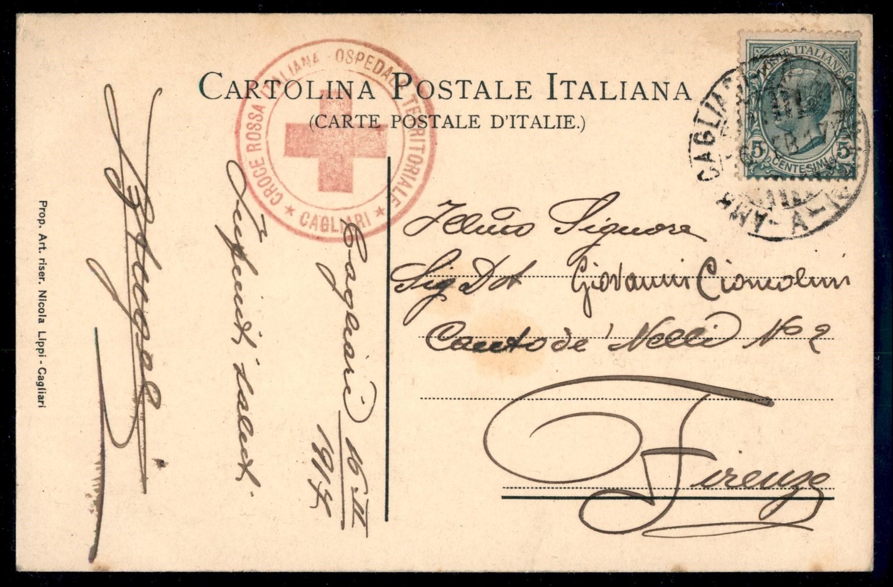 Italia / Regno / Vittorio Emanuele III / Posta Militare