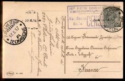 Italia / Regno / Vittorio Emanuele III / Posta Militare