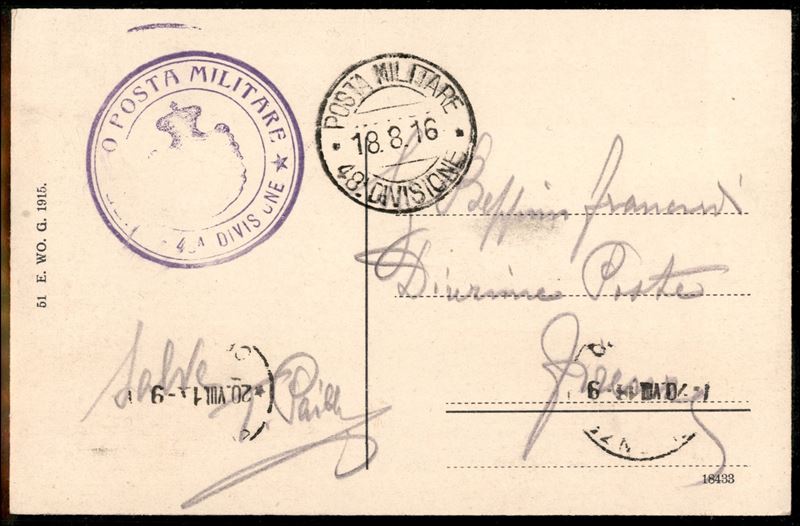 Italia / Regno / Vittorio Emanuele III / Posta Militare