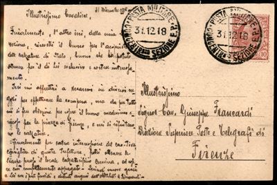 Italia / Regno / Vittorio Emanuele III / Posta Militare