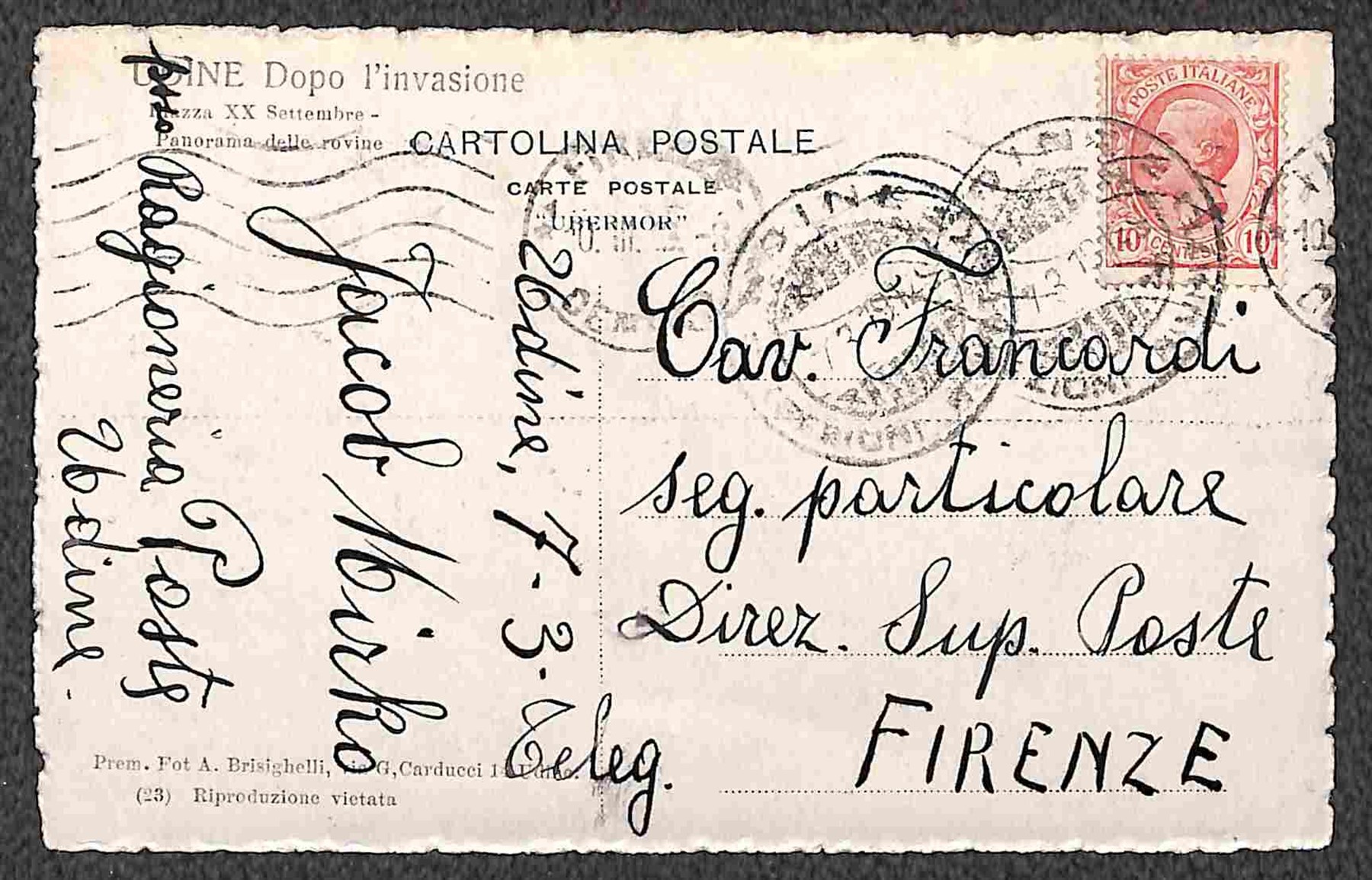 Italia / Regno / Vittorio Emanuele III / Posta Militare