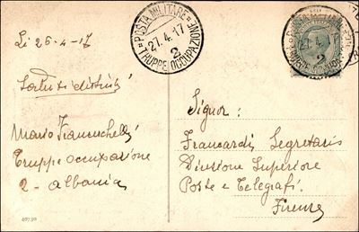 Italia / Regno / Vittorio Emanuele III / Posta Militare