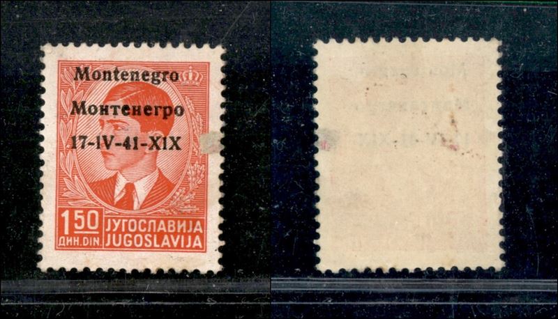 Italia / Occupazioni II Guerra Mondiale / Montenegro / Posta Ordinaria