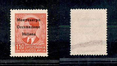 Italia / Occupazioni II Guerra Mondiale / Montenegro / Posta Ordinaria