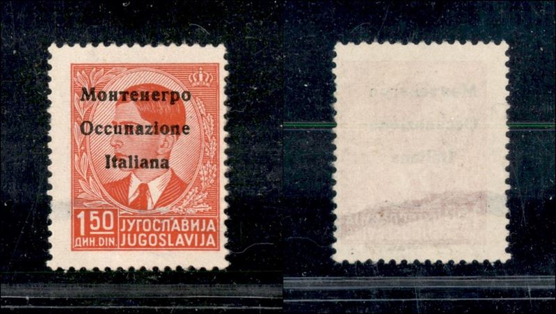 Italia / Occupazioni II Guerra Mondiale / Montenegro / Posta Ordinaria