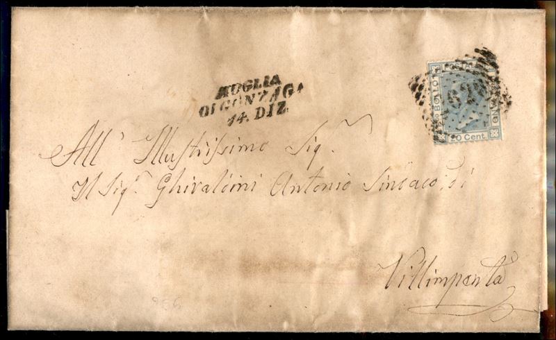 Italia / Regno / Vittorio Emanuele II / Posta Ordinaria