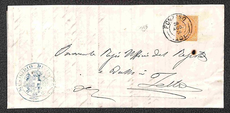 Italia / Regno / Vittorio Emanuele II / Posta Ordinaria