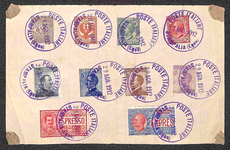 Italia / Colonie / Egeo / Stampalia / Posta Ordinaria