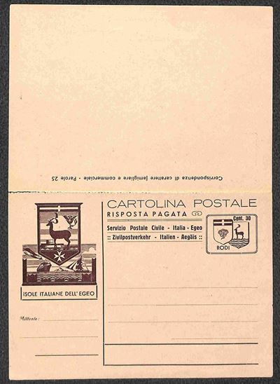 Italia / Colonie / Egeo / Rodi