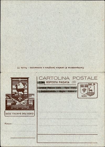 Italia / Colonie / Egeo / Rodi