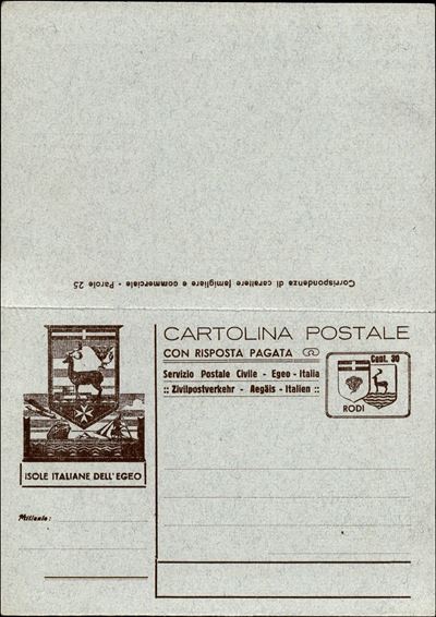 Italia / Colonie / Egeo / Rodi