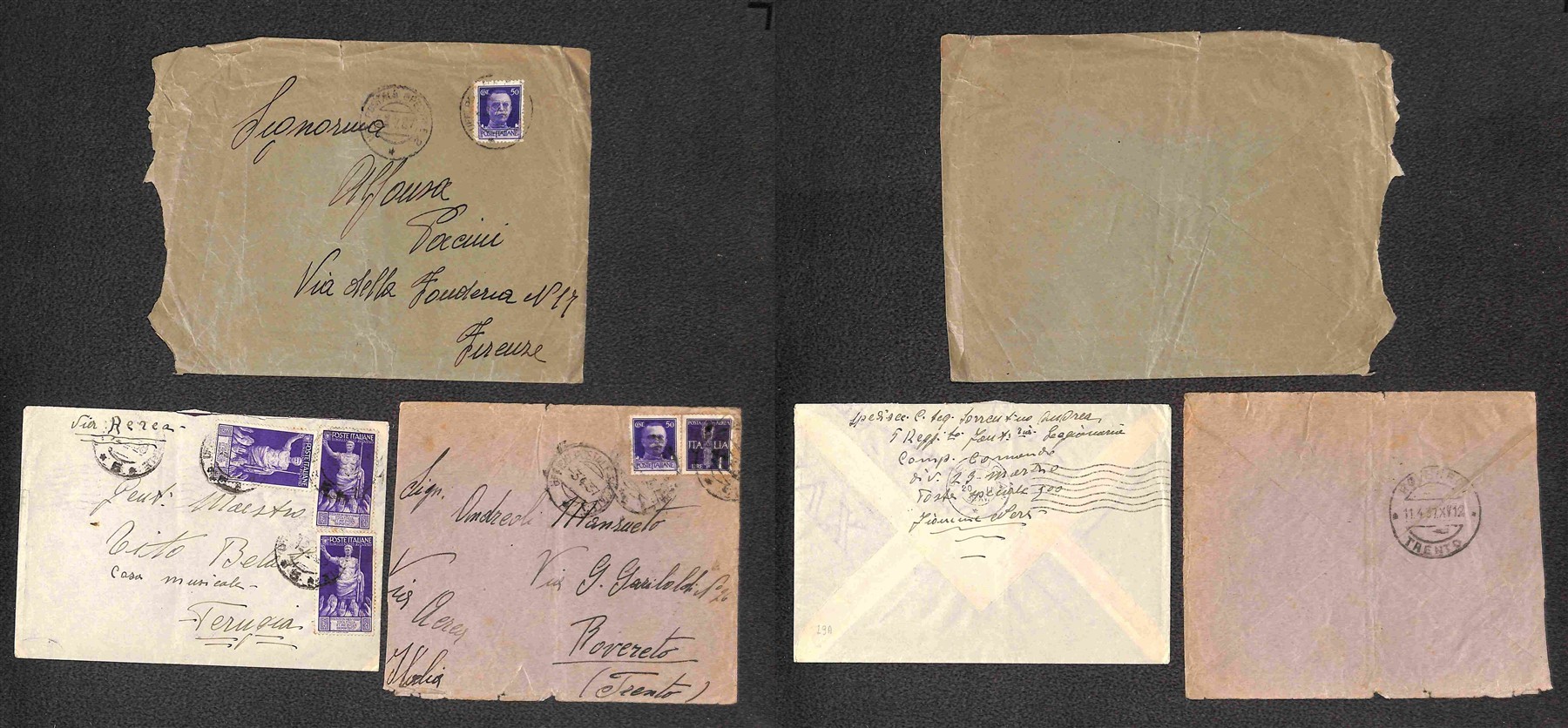 Italia / Regno / Vittorio Emanuele III / Posta Ordinaria