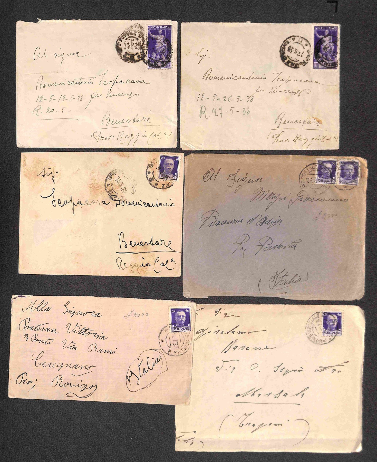 Italia / Regno / Vittorio Emanuele III / Posta Ordinaria