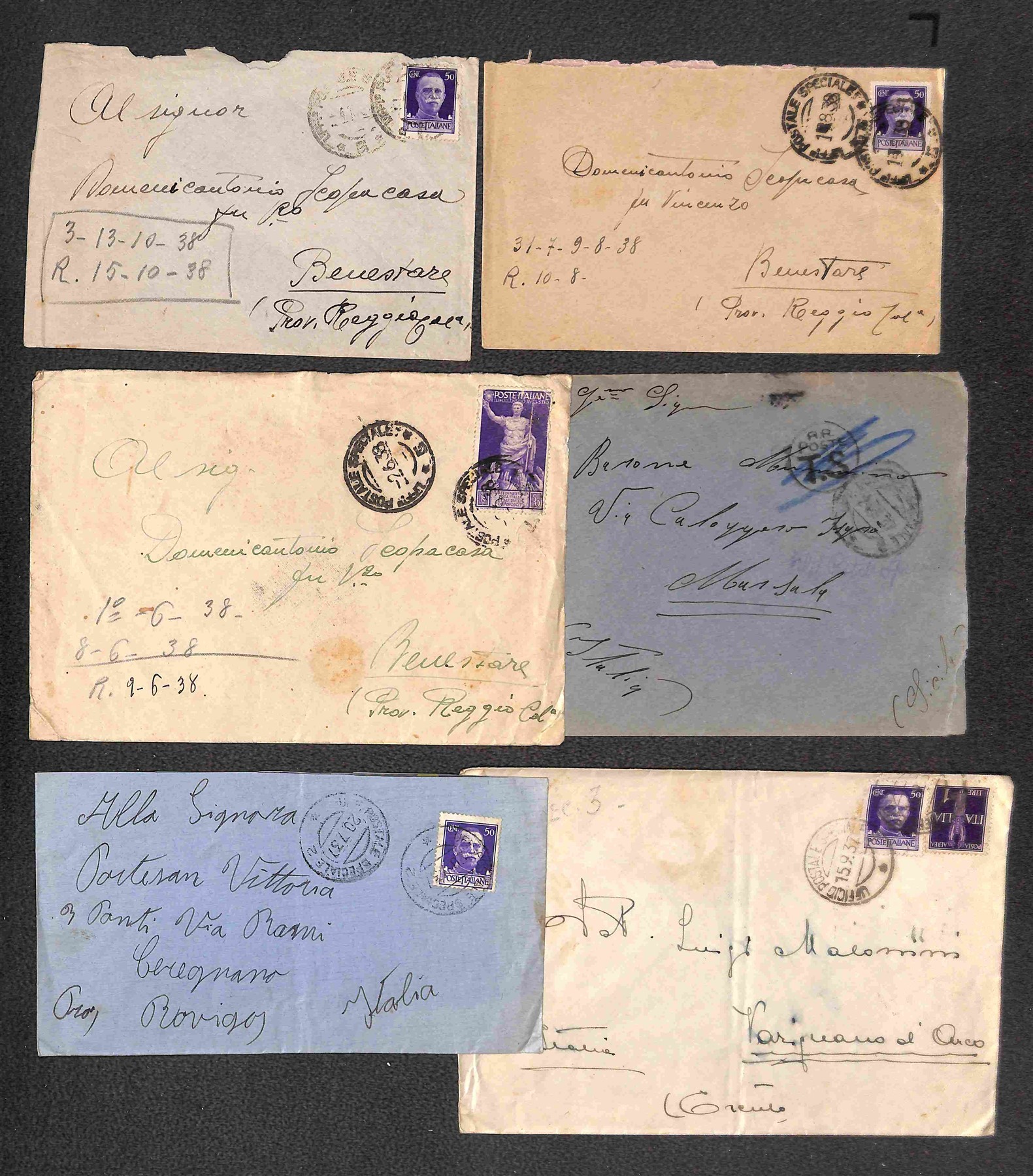 Italia / Regno / Vittorio Emanuele III / Posta Ordinaria