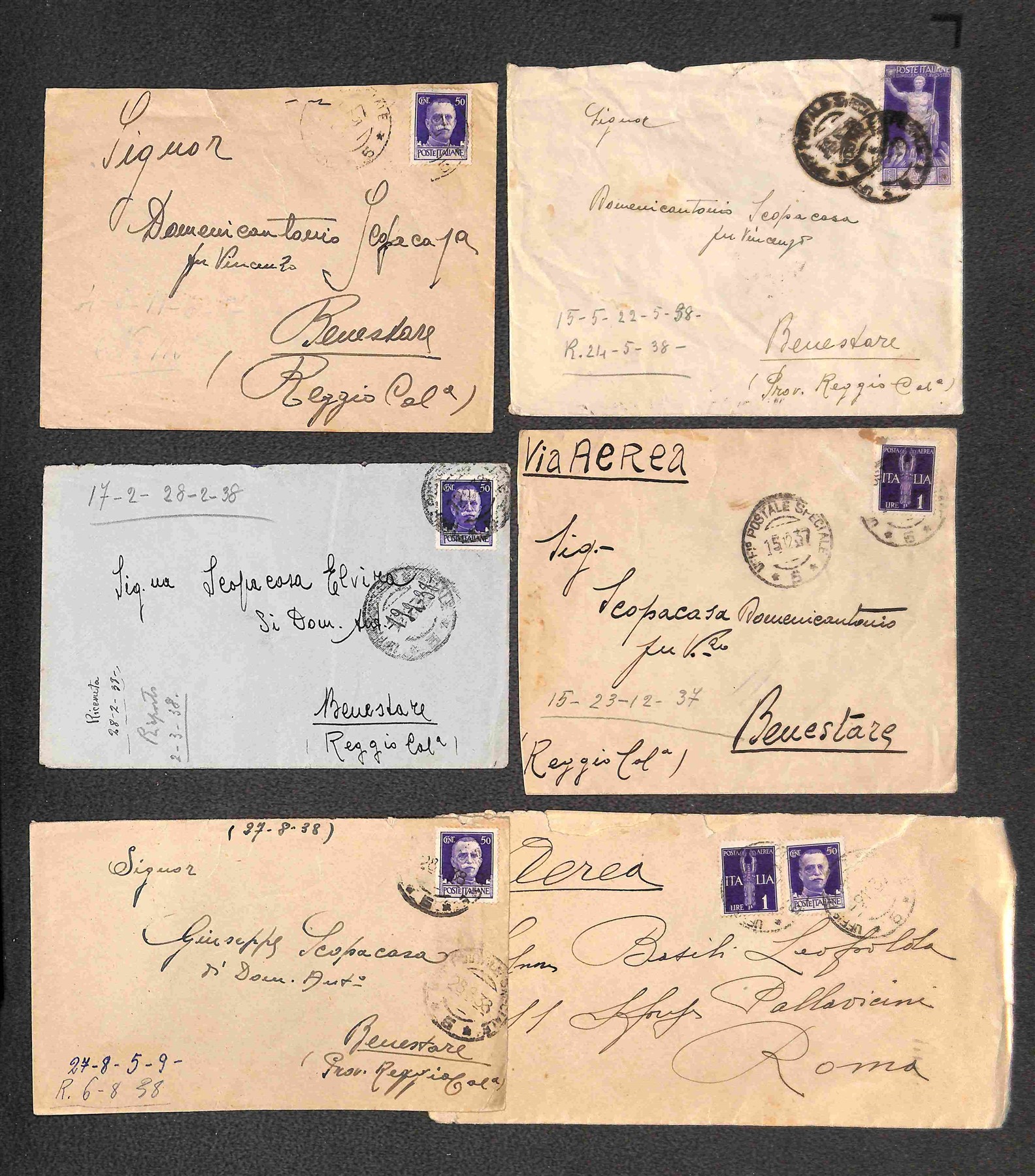 Italia / Regno / Vittorio Emanuele III / Posta Ordinaria