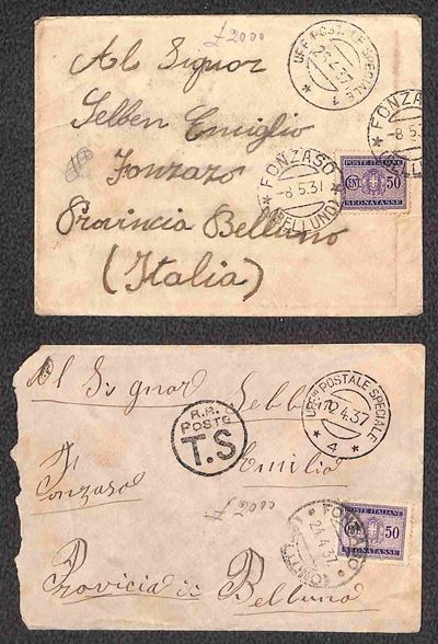 Italia / Regno / Vittorio Emanuele III / Posta Ordinaria