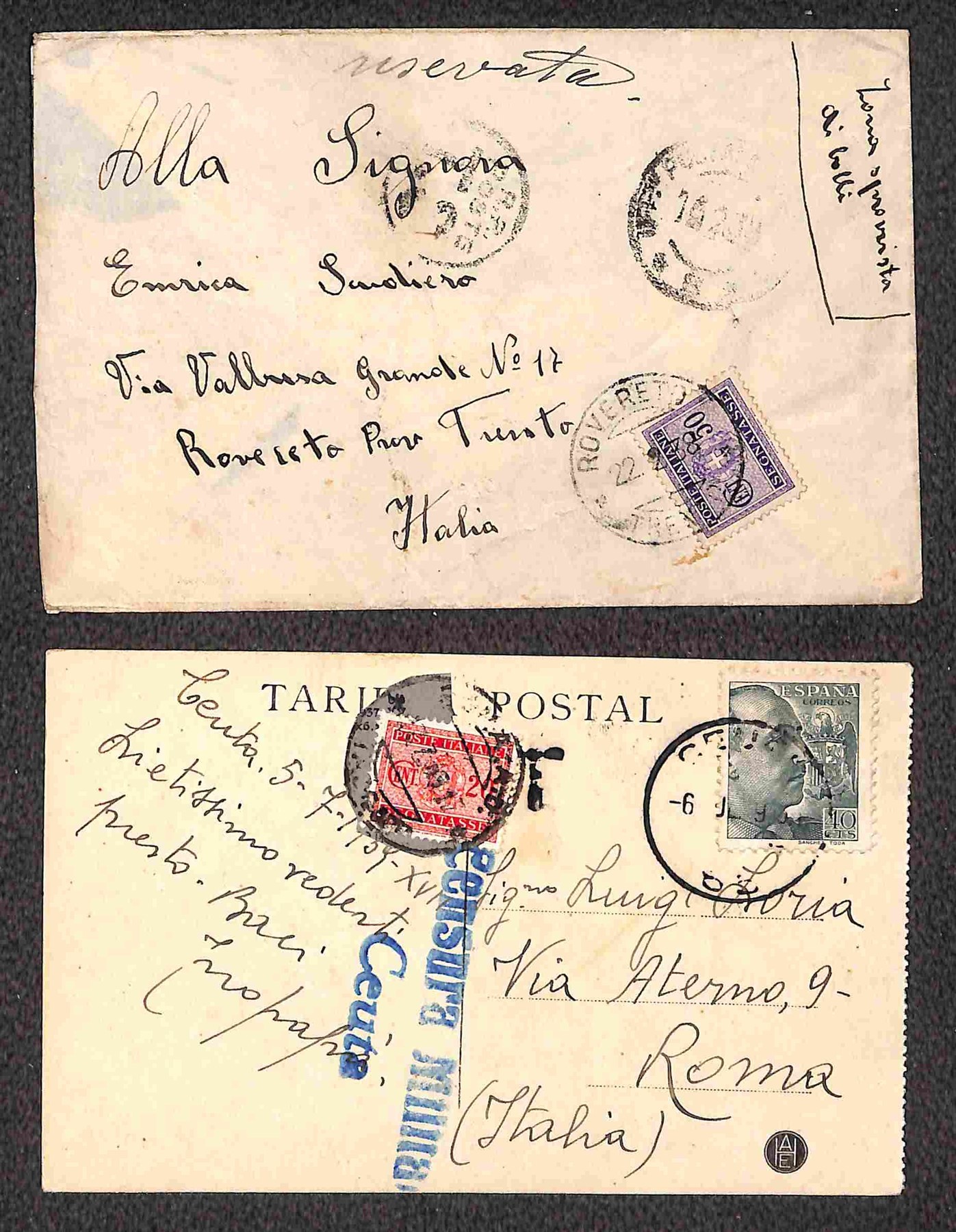 Italia / Regno / Vittorio Emanuele III / Posta Ordinaria
