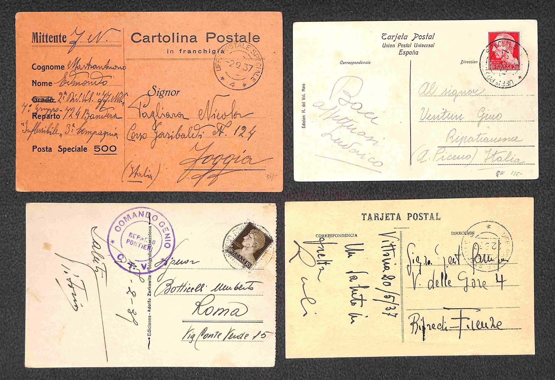 Italia / Regno / Vittorio Emanuele III / Posta Ordinaria