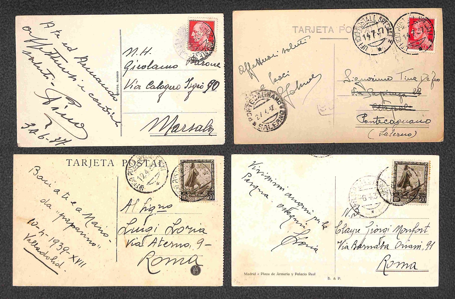 Italia / Regno / Vittorio Emanuele III / Posta Ordinaria