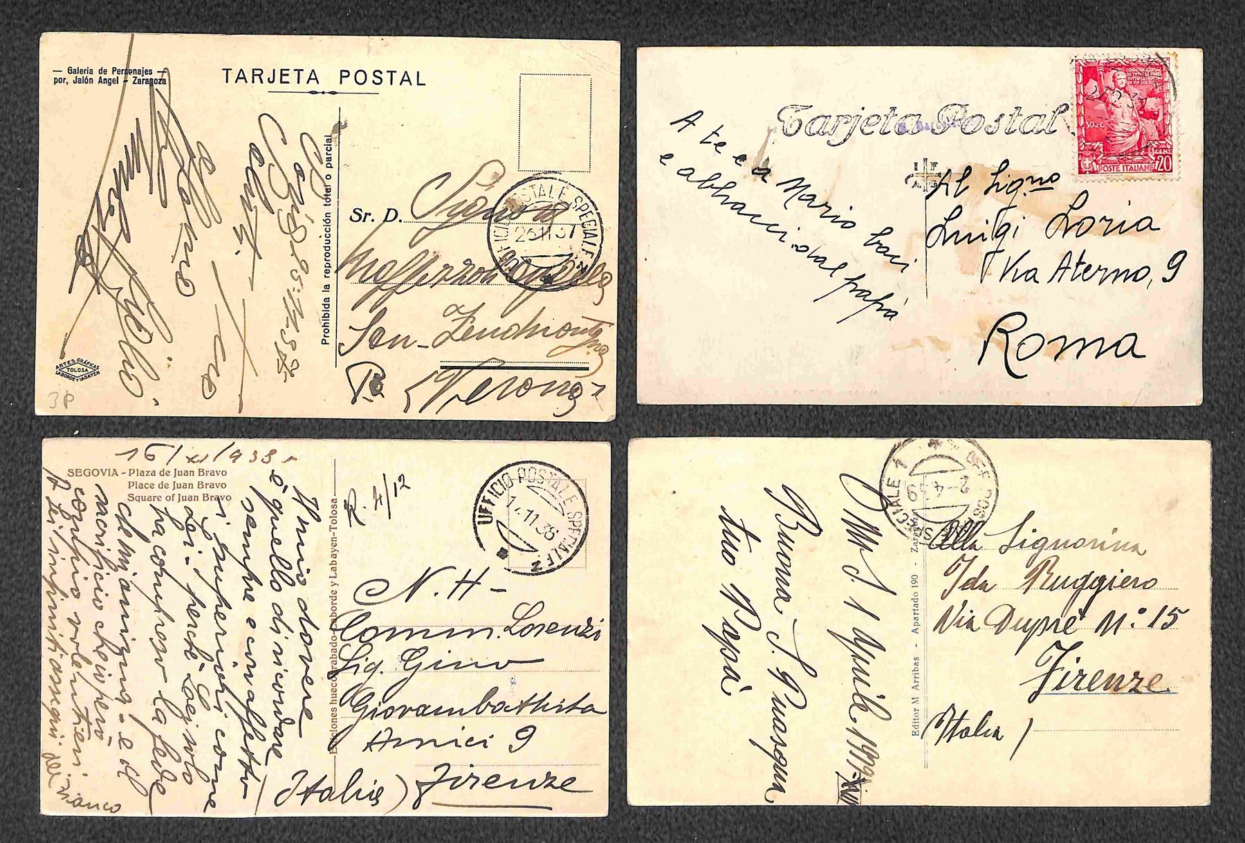 Italia / Regno / Vittorio Emanuele III / Posta Ordinaria