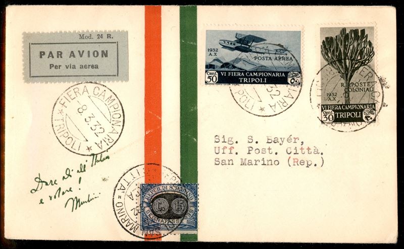 Italia / Colonie / Libia / Aerogrammi