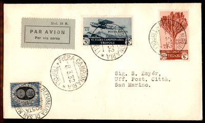 Italia / Colonie / Libia / Aerogrammi