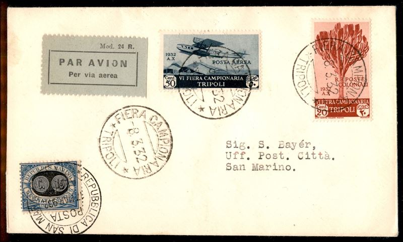 Italia / Colonie / Libia / Aerogrammi
