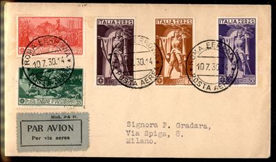 Italia / Regno / Vittorio Emanuele III / Aerogrammi