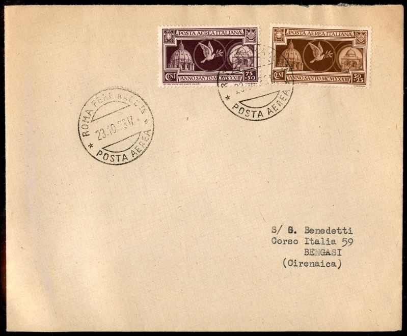 Italia / Regno / Vittorio Emanuele III / Aerogrammi
