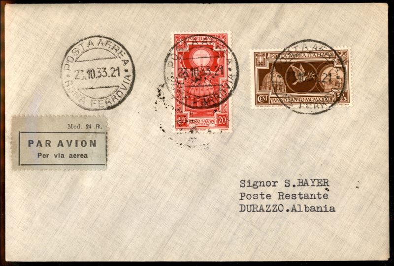 Italia / Regno / Vittorio Emanuele III / Aerogrammi