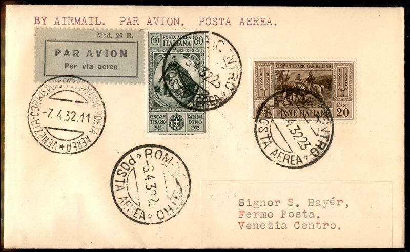 Italia / Regno / Vittorio Emanuele III / Aerogrammi