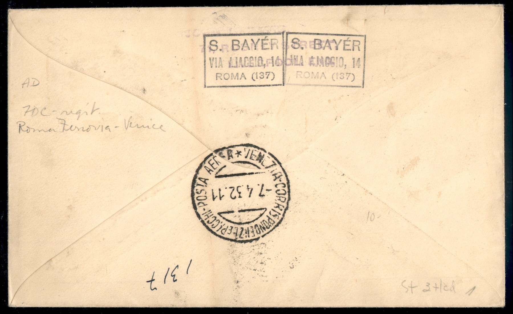 Italia / Regno / Vittorio Emanuele III / Aerogrammi