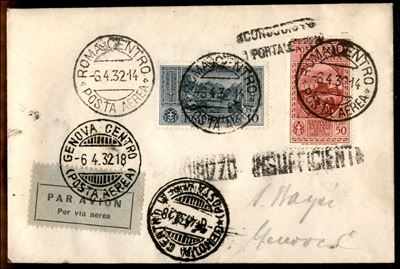 Italia / Regno / Vittorio Emanuele III / Aerogrammi