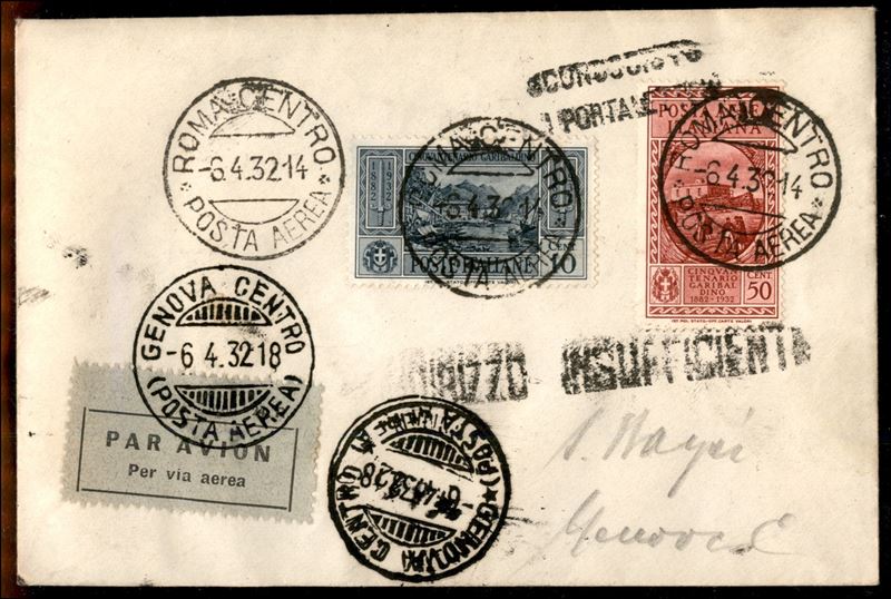 Italia / Regno / Vittorio Emanuele III / Aerogrammi